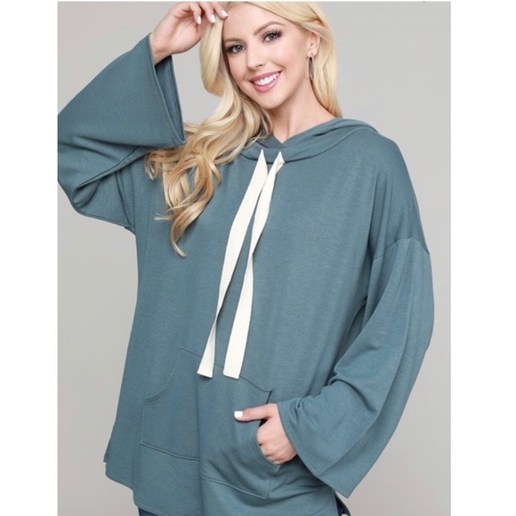 NEW! So Comfy Hooded Top! - Picture 3 of 7